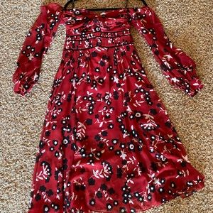 Self Portrait Off the shoulder floral dress